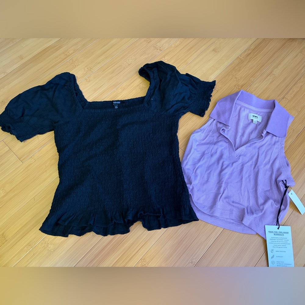 Madewell Top Bundle Short Sleeve and MWL Tank